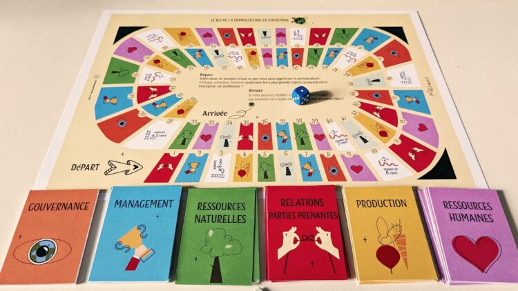 Le jeu de la permaculture en entreprise par Le Jardin Qui Nourrit